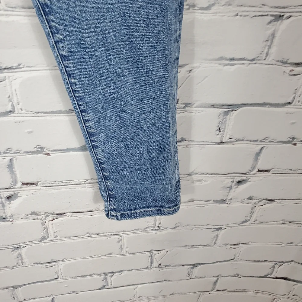 Triarchy High Rise Skinny Jeans in Light Blue Size 28 - Picture 5 of 7